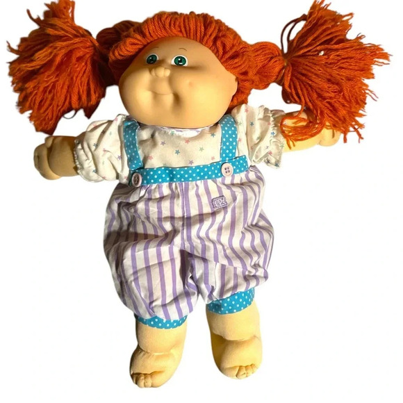 Rare Vintage 1985 Cabbage Patch 13” red headed dolls kids by Xavier Roberts - Picture 2 of 5